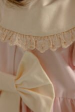 Toz Pembe İspanyol Model Kız Bebek Elbisesi - Görsel 6