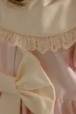 Toz Pembe İspanyol Model Kız Bebek Elbisesi - Görsel 6